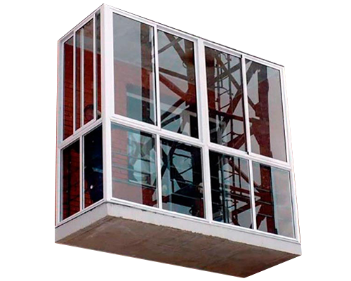 Алюминиевое остекление балконов в Самаре